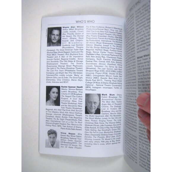 Fellow Travelers Program 2018 Bay Street Theater Sag Harbour NY - Picture 4 of 5